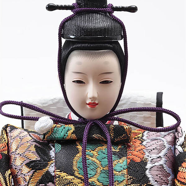 久月　 雛人形　衣裳着 三五親王 収納親王飾り　詳細画像