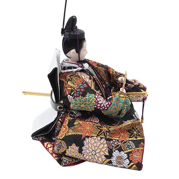 久月　 雛人形　衣裳着 三五親王 収納親王飾り　詳細画像