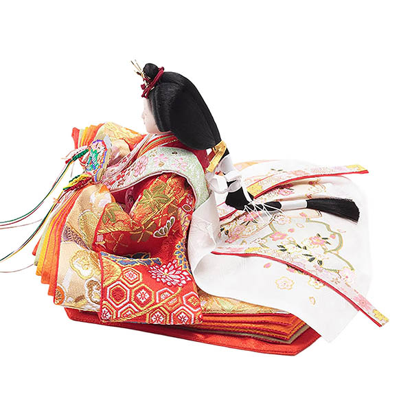 久月　 雛人形　衣裳着 三五親王 収納親王飾り　詳細画像