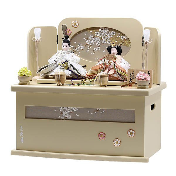 久月　 雛人形　衣裳着 小芥子親王 収納親王飾り　詳細画像