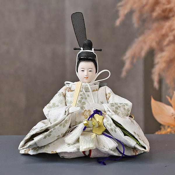 久月　 雛人形　衣裳着 小芥子親王 収納親王飾り　詳細画像