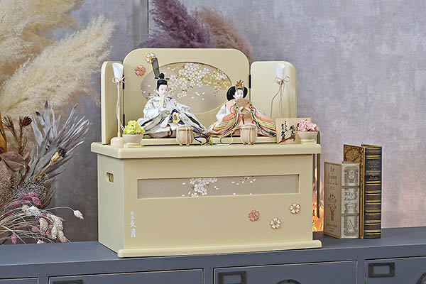 久月　 雛人形　衣裳着 小芥子親王 収納親王飾り　詳細画像