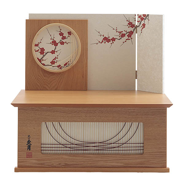 久月　 雛人形　藤佳作 衣裳着 京十二番親王 収納親王飾り 久月監製 竹千筋細工　詳細画像