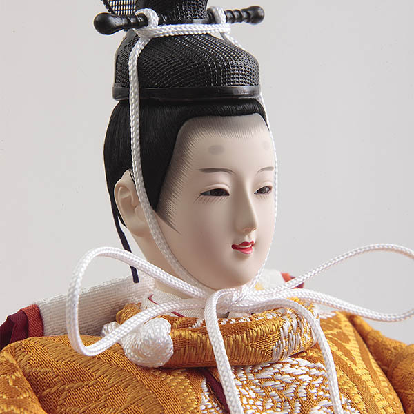 久月　 雛人形　藤佳作 衣裳着 京十二番親王 収納親王飾り 久月監製 竹千筋細工　詳細画像
