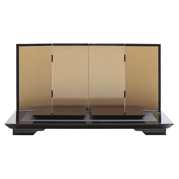 雛人形 久月 光園作 正絹有職 黄櫨染 衣裳着 小三五親王 平飾り 久月監製 詳細画像 久月 雛人形 光園作 正絹有職 黄櫨染 衣裳着 小三五親王 平飾り 久月監製 詳細画像