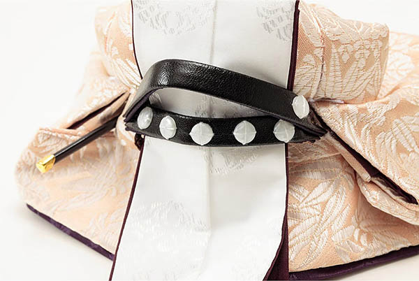 久月　 雛人形　銘木 栃 衣裳着 小芥子親王 収納親王飾り　詳細画像