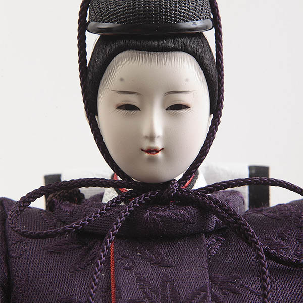 久月　 雛人形　着付 光園 銘木 屋久杉 衣裳着 柳親王 収納親王飾り　詳細画像