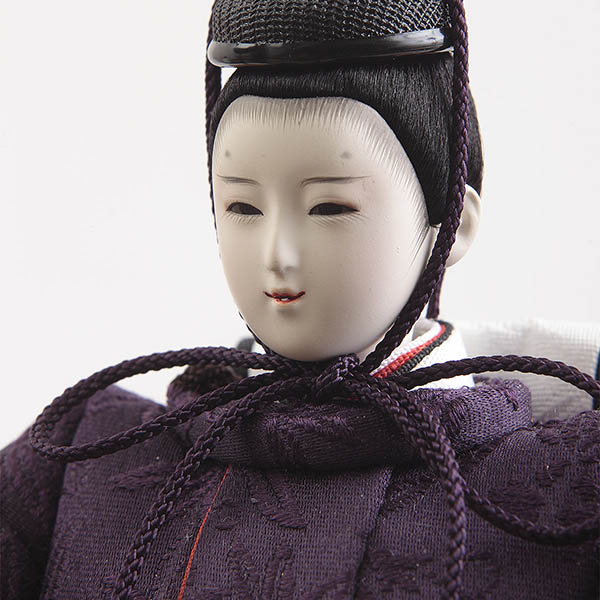 久月　 雛人形　着付 光園 銘木 屋久杉 衣裳着 柳親王 収納親王飾り　詳細画像