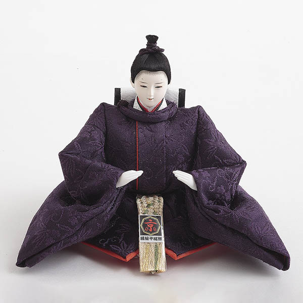 久月　 雛人形　着付 光園 銘木 屋久杉 衣裳着 柳親王 収納親王飾り　詳細画像