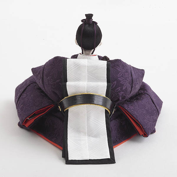 久月　 雛人形　着付 光園 銘木 屋久杉 衣裳着 柳親王 収納親王飾り　詳細画像