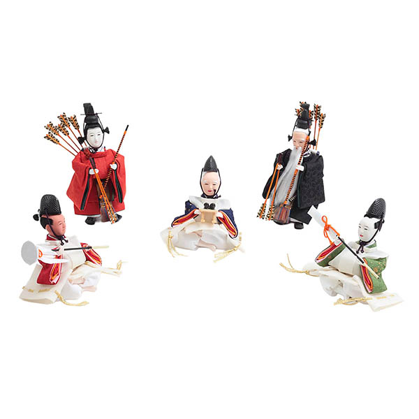 雛人形 久月 正絹有職 黄櫨染 衣裳着 芥子親王 二寸官女 棚式四段飾り 詳細画像 久月 雛人形 正絹有職 黄櫨染 衣裳着 芥子親王 二寸官女 棚式四段飾り 詳細画像