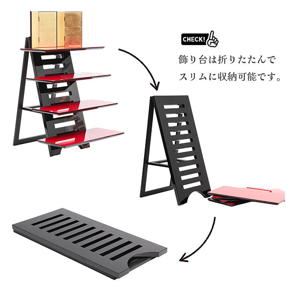 雛人形 久月 正絹有職 黄櫨染 衣裳着 芥子親王 二寸官女 棚式四段飾り 詳細画像 久月 雛人形 正絹有職 黄櫨染 衣裳着 芥子親王 二寸官女 棚式四段飾り 詳細画像