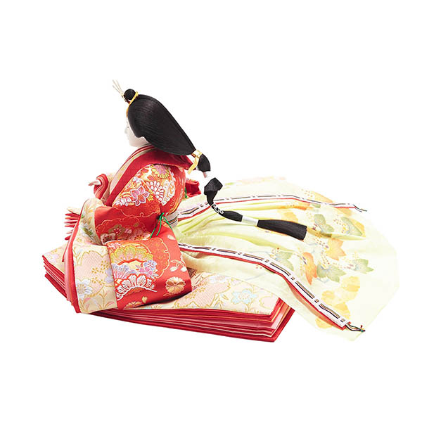 雛人形 久月 衣裳着 九番親王 大三五 十五人揃い 緋毛氈 七段飾り 詳細画像 久月 雛人形 衣裳着 九番親王 大三五 十五人揃い 緋毛氈 七段飾り 詳細画像