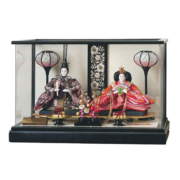 衣裳着 刺繍装飾 芥子親王 アクリルケース飾り kyugetsu tokyo closs【D-49】