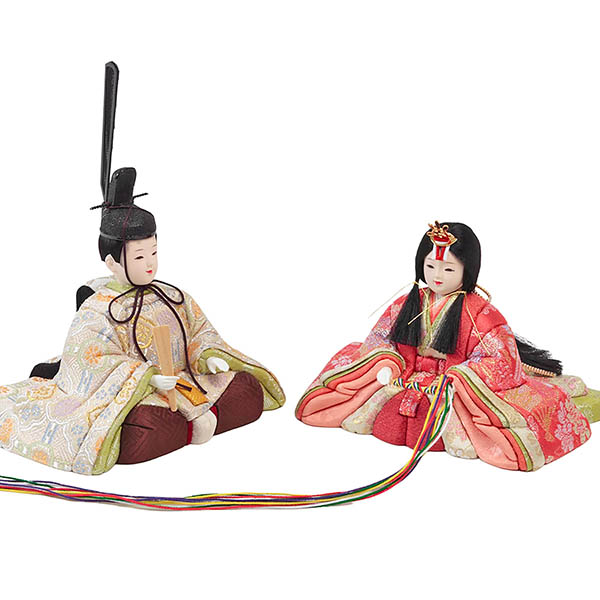 久月　 雛人形　久月作 ほのか 木目込み 木村綾 祥恵雛 親王飾り　詳細画像