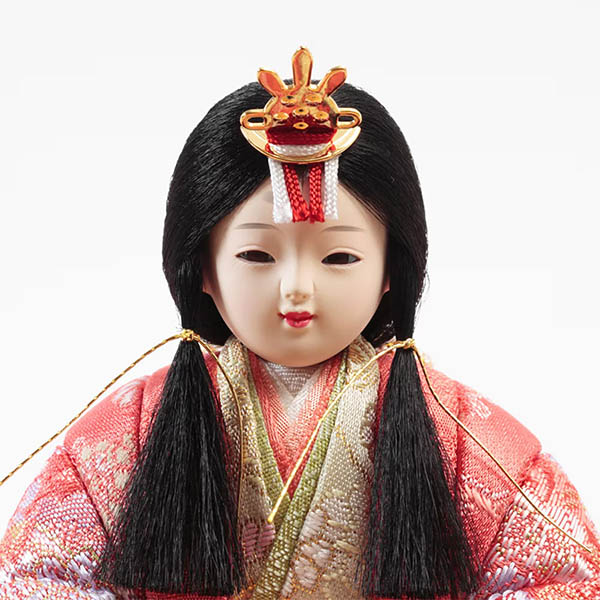 久月　 雛人形　久月作 ほのか 木目込み 木村綾 祥恵雛 親王飾り　詳細画像