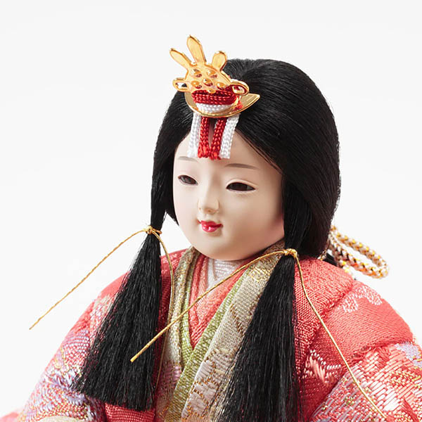 久月　 雛人形　久月作 ほのか 木目込み 木村綾 祥恵雛 親王飾り　詳細画像