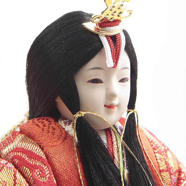 久月　 雛人形　久月作 木目込み 木村綾 ほのか 彩乃雛 収納親王飾り　詳細画像
