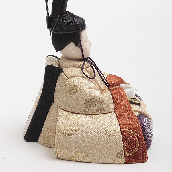 久月　 雛人形　久月作 木目込み 木村綾 ほのか 彩乃雛 収納親王飾り　詳細画像