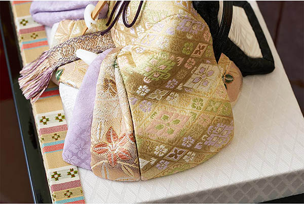 久月　 雛人形　久月作 ほのか 木目込み 真多呂 美紗雛 親王飾り 正絹　詳細画像