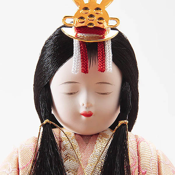 久月　 雛人形　一秀作 花澄雛 木目込み 親王飾り 久月監製　詳細画像