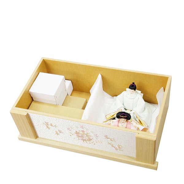 東玉　 雛人形　収納飾り 珊瑚　詳細画像