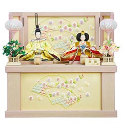 雛人形: 収納飾り 柚宝