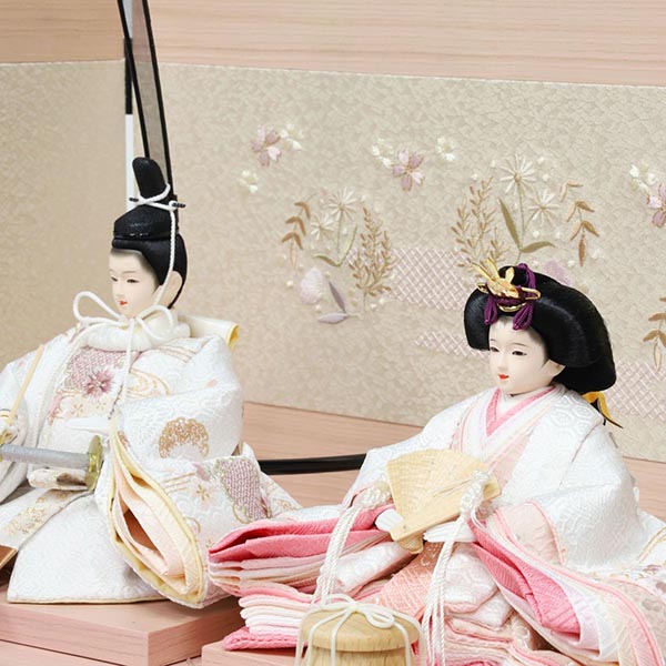 雛人形 東玉 親王飾り 水雪 詳細画像 東玉 雛人形 親王飾り 水雪 詳細画像