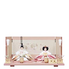 雛人形: 親王飾り 水雪