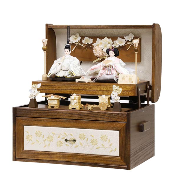 東玉　 雛人形　ハクア 芥子親王飾り　詳細画像