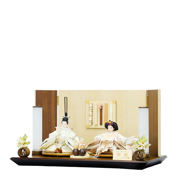 雛人形 東玉 ダミエ 芥子親王飾り 詳細画像 東玉 雛人形 ダミエ 芥子親王飾り 詳細画像