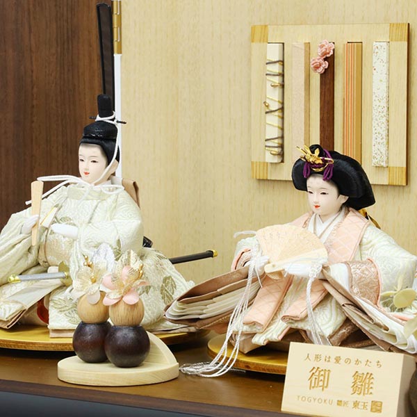 雛人形 東玉 ダミエ 芥子親王飾り 詳細画像 東玉 雛人形 ダミエ 芥子親王飾り 詳細画像
