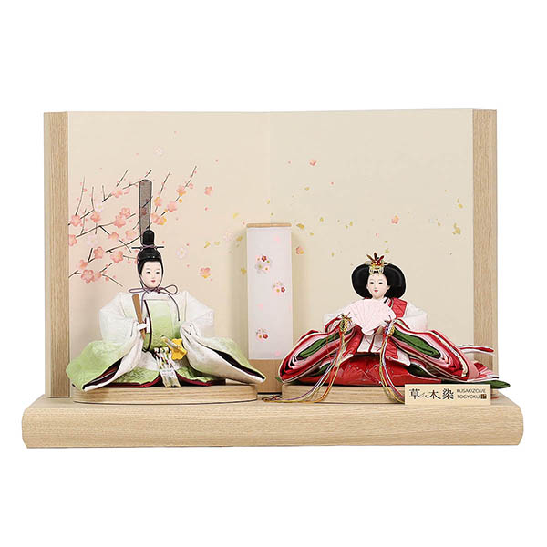 草木染め ふうか 芥子親王飾り