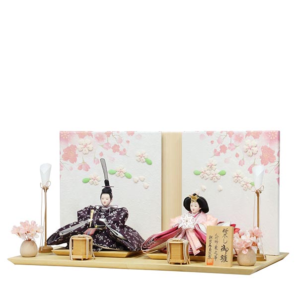 雛人形 東玉 東之華 桜の舞 さくらのまい 京十一番親王飾り 詳細画像 東玉 雛人形 東之華 桜の舞 さくらのまい 京十一番親王飾り 詳細画像