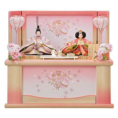 雛人形: 東之華 李羅 りら 京十一番親王 収納飾り