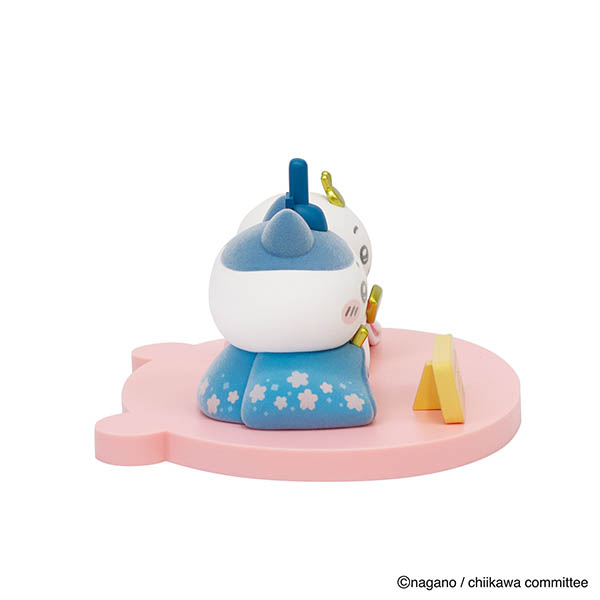 吉徳　 雛人形　ちいかわ ＆ ハチワレ おひなさま ミニ雛人形　詳細画像