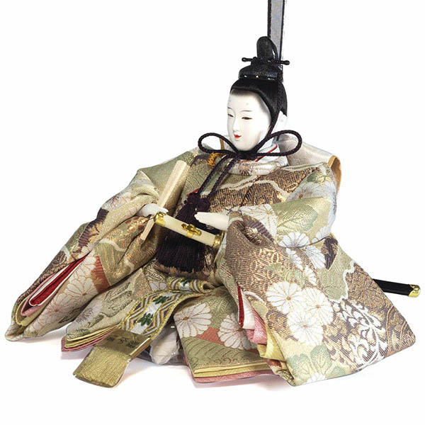 雛人形 吉徳 小三五親王 柳 十五人揃い 春窓雛 詳細画像 吉徳 雛人形 小三五親王 柳 十五人揃い 春窓雛 詳細画像