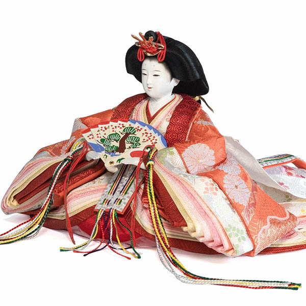雛人形 吉徳 小三五親王 柳 十五人揃い 春窓雛 詳細画像 吉徳 雛人形 小三五親王 柳 十五人揃い 春窓雛 詳細画像