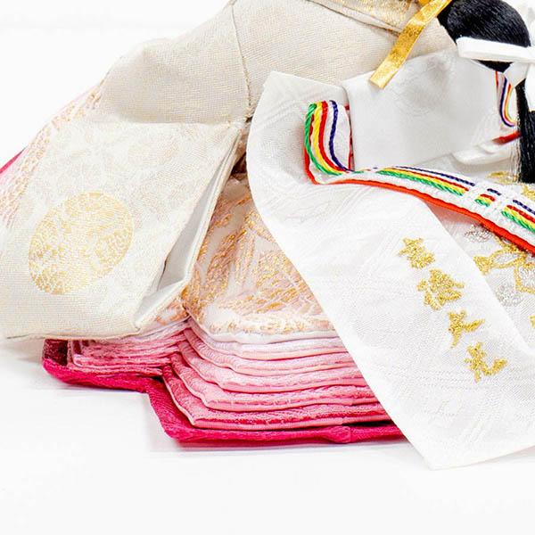 吉徳　 雛人形　正絹 京十二番親王 江都みやび 御雛　詳細画像