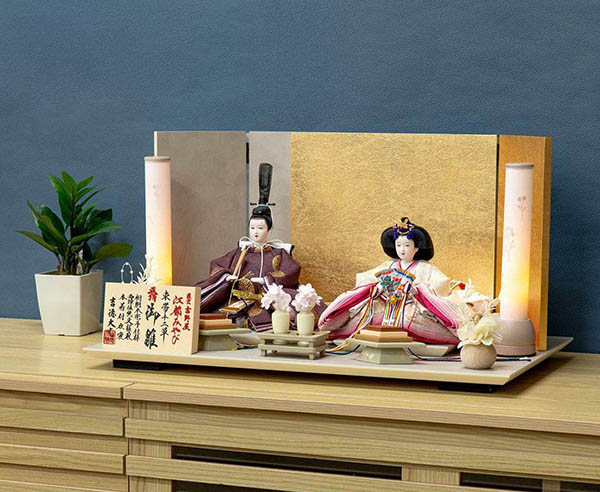 吉徳　 雛人形　正絹 京十二番親王 江都みやび 御雛　詳細画像