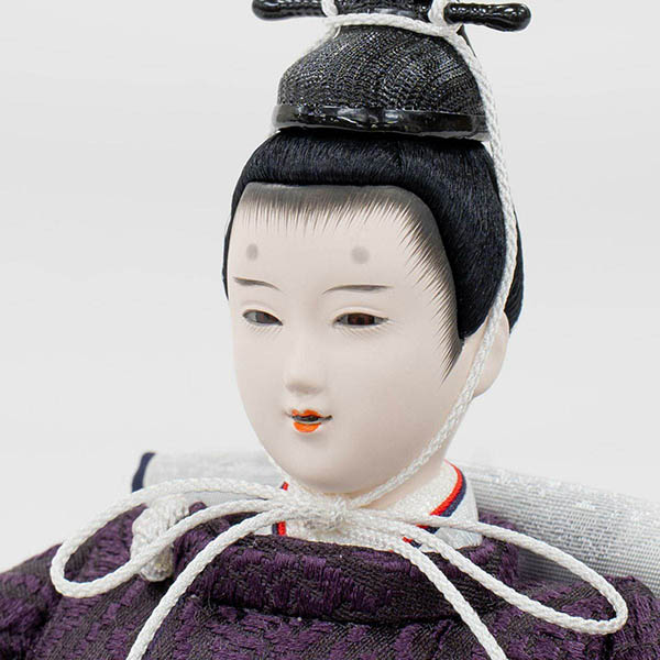 吉徳　 雛人形　正絹 京十二番親王 収納箱飾り 江都みやび 御雛　詳細画像