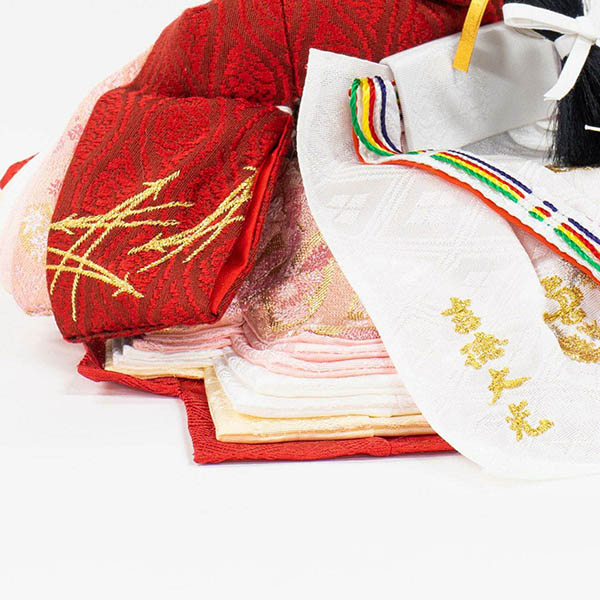 吉徳　 雛人形　正絹 京十二番親王 収納箱飾り 江都みやび 御雛　詳細画像