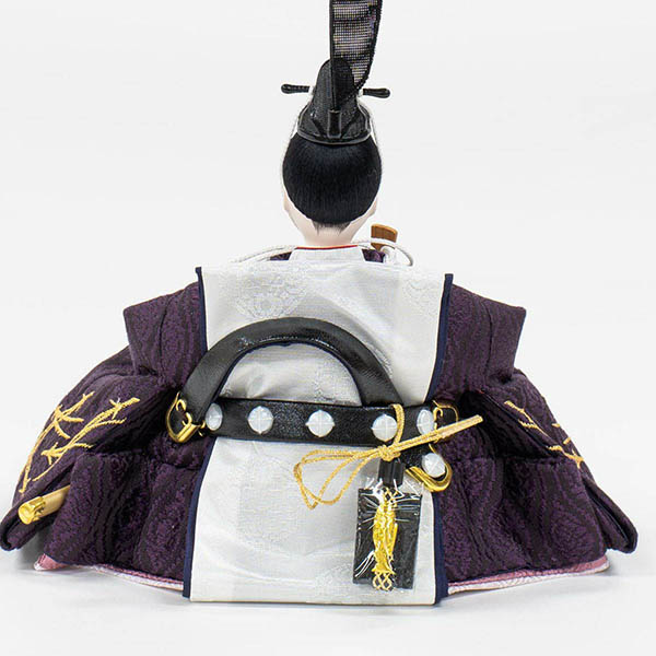 吉徳　 雛人形　正絹 京十二番親王 収納箱飾り 江都みやび 御雛　詳細画像