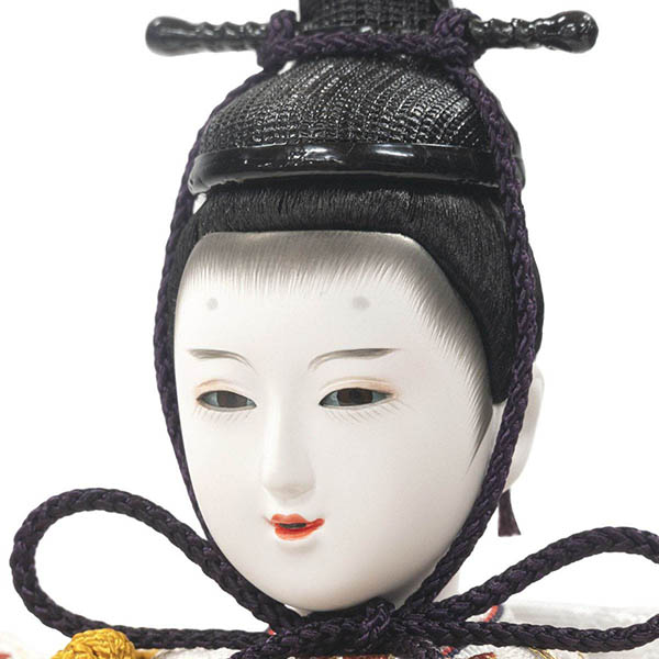 吉徳　 雛人形　柳親王 白木調 木目 収納箱飾り 　詳細画像