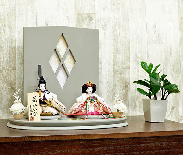 吉徳　 雛人形　豆親王飾り 花ひいな　詳細画像