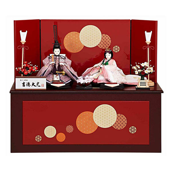 芥子親王 収納箱飾り 【393S50362】