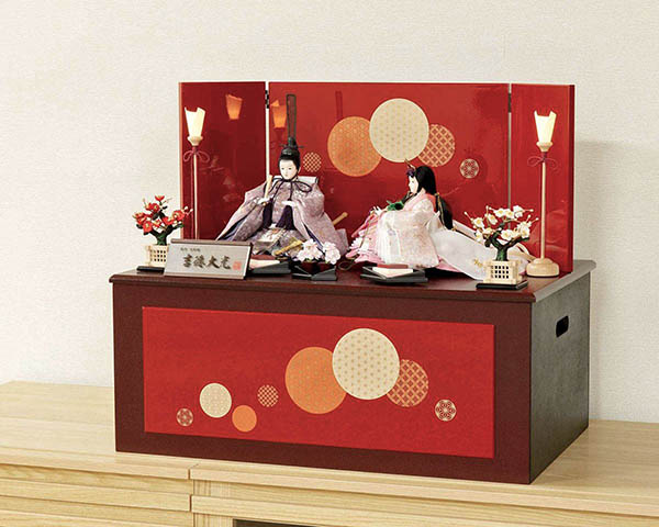 吉徳　 雛人形　芥子親王 収納箱飾り　詳細画像