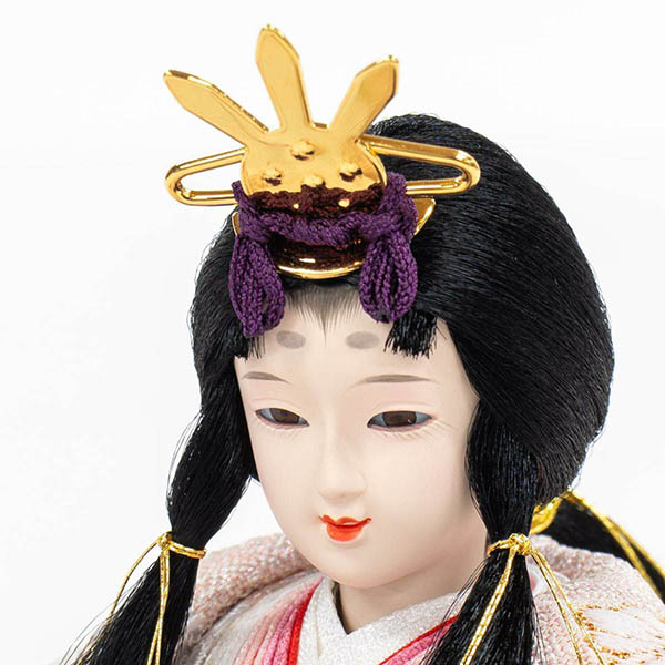 吉徳　 雛人形　芥子親王 うららか LEDライト付き屏風　詳細画像