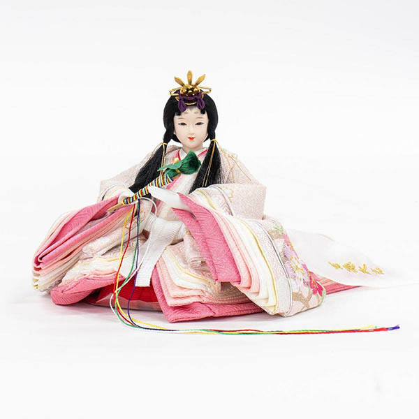 吉徳　 雛人形　芥子親王 うららか LEDライト付き屏風　詳細画像