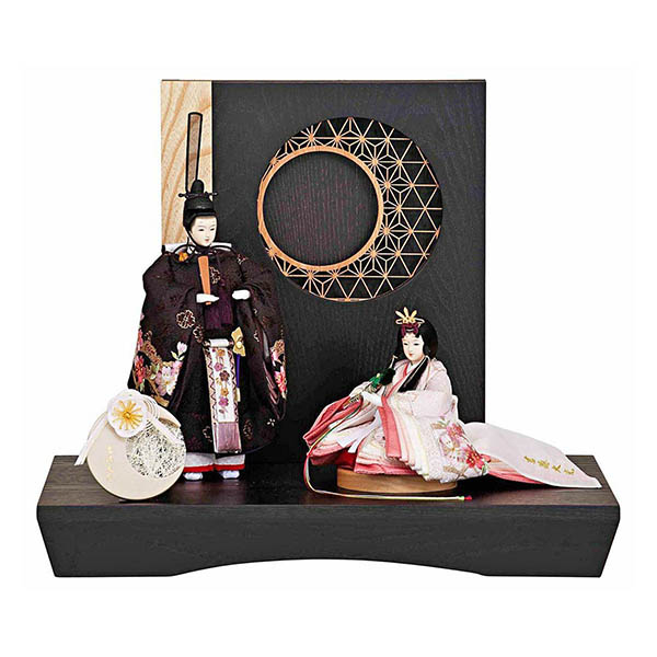 芥子親王 うららか LEDライト付き屏風 【504H50362】